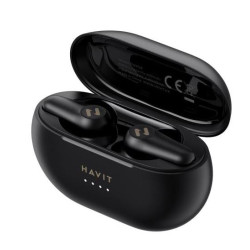 Auricolari havit tw915e wireless/bluetooth nero [tw915eblack]