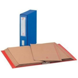 Classificatore king mec alfabetico 20 blu 23x32cm, dorso 8.5cm [00012004]
