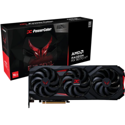 Scheda video amd powercolor radeon rx9070xt 16gb gddr6 256bit nero
