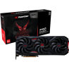 Scheda video amd powercolor radeon rx9070xt 16gb gddr6 256bit nero