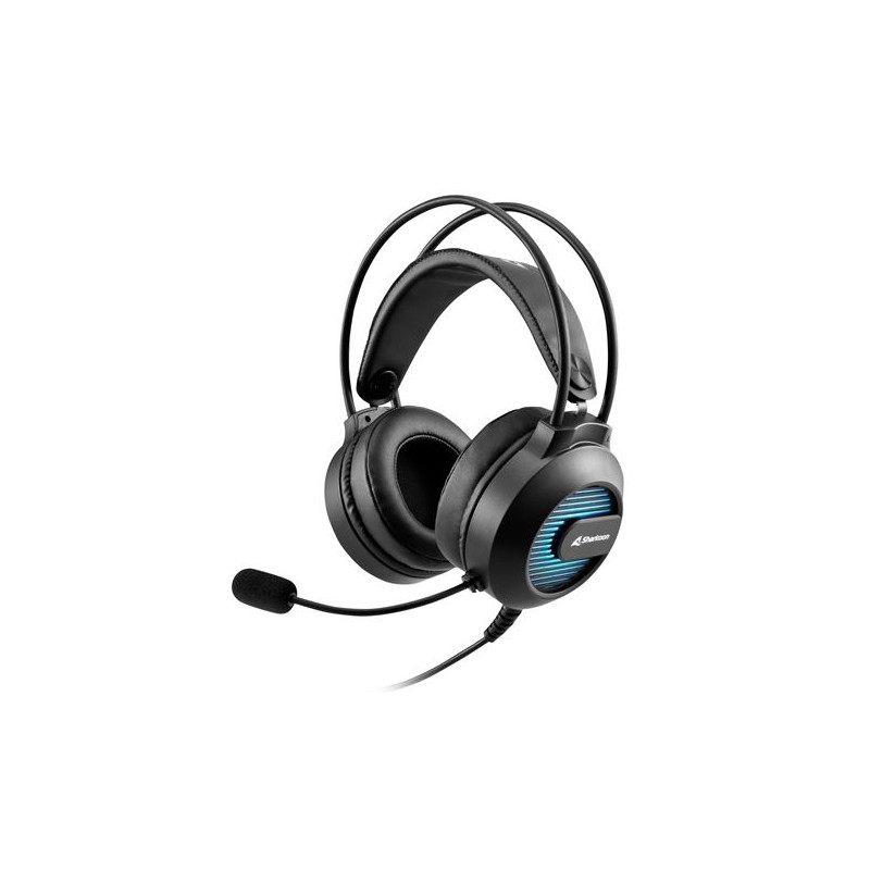 Cuffie da gioco sharkoon skiller sgh20 usb tipo a con microfono nero