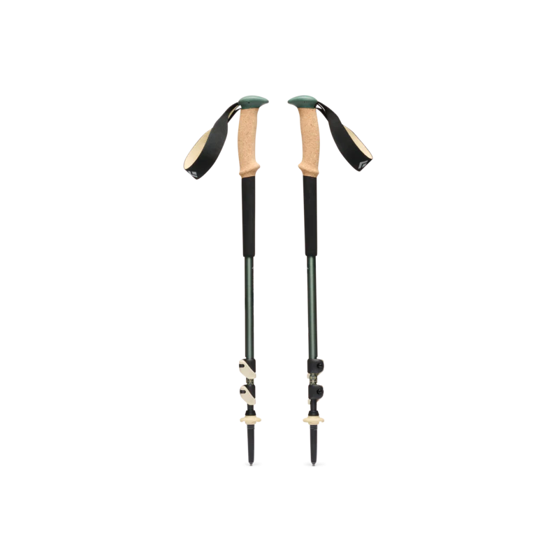 Bastoncino da trekking black diamond trail cork 100-140cm 1 paio