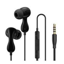 Auricolari baseus encok hz20 wired in-ear calls/music nero [a00171500113-00]