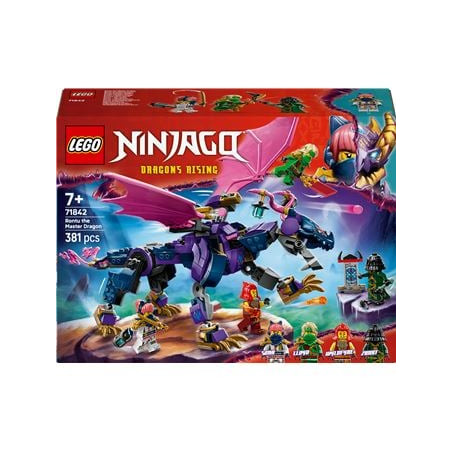 Set di gioco lego ninjago 71842 rontu il maestro drago multicolore