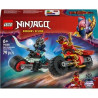 Set di costruzione lego ninjago 71838 gara di velocitÃ  in moto di