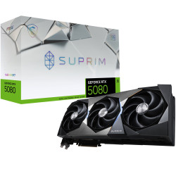 Scheda video nvidia msi suprim geforce rtx5080 16g soc 16 gb gddr7