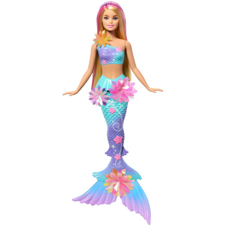 Bambola alla moda mattel barbie jdm72 sirena fiore magico 37cm [jdm72]