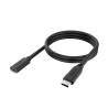 Cavo usb akasa type-c extension cable c(m) a c(f), 1,2 m