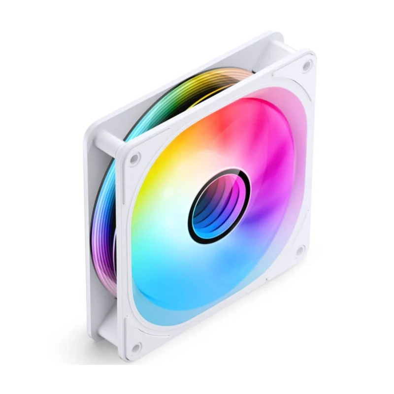 Ventola 120x120 jonsbo fr-606 bianco reverse argb 5v 3pin