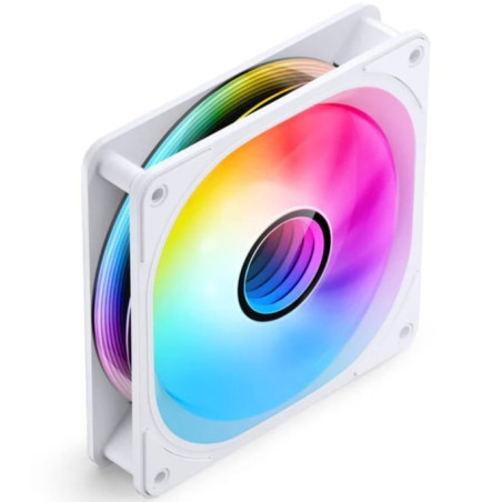 Ventola 120x120 jonsbo fr-606 bianco reverse argb 5v 3pin