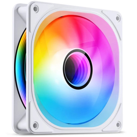 Ventola 120x120 jonsbo fr-606 bianco argb 5v 3pin