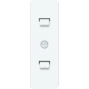 Supporto ubiquiti uacc-switch-din a parete bianco [uacc-switch-din]