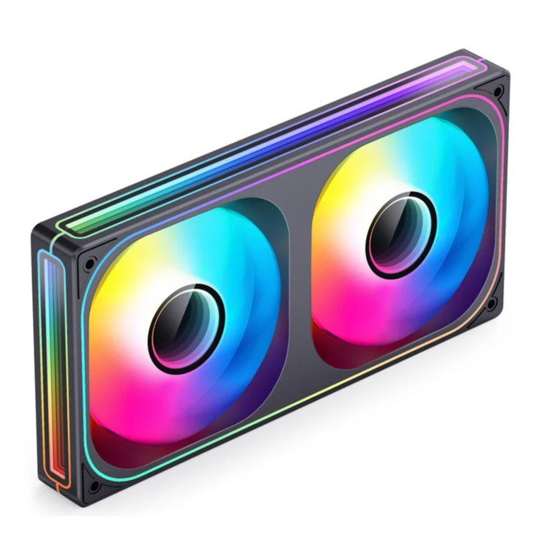 Ventola 120x240 jonsbo zb-240 infinity mirror argb pwm -