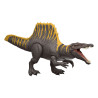 Figurina mattel jurassic world dinosauro spinosaurus 25cm marrone/giallo