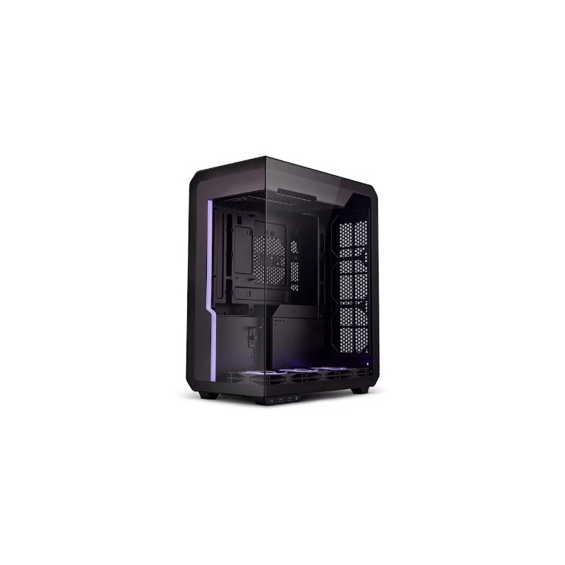 Case ssupd xhuttle midi-tower atx in vetro temperato nero