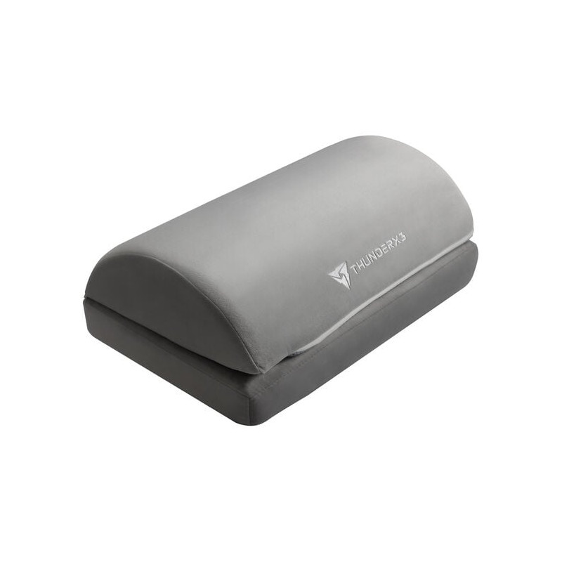 Poggiapiedi thunderx3 loft in tessuto grigio