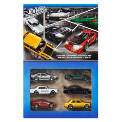 Set di veicoli mattel hot wheels streets of japan multipack 1:64