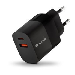 Alimentatore da rete ngs bud da parete 1x usb-c + usb-a 33w