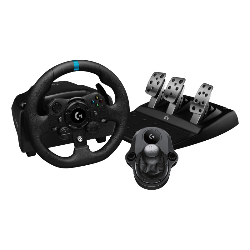 Logitech volante e pedaliera simulatore guida g923 se
