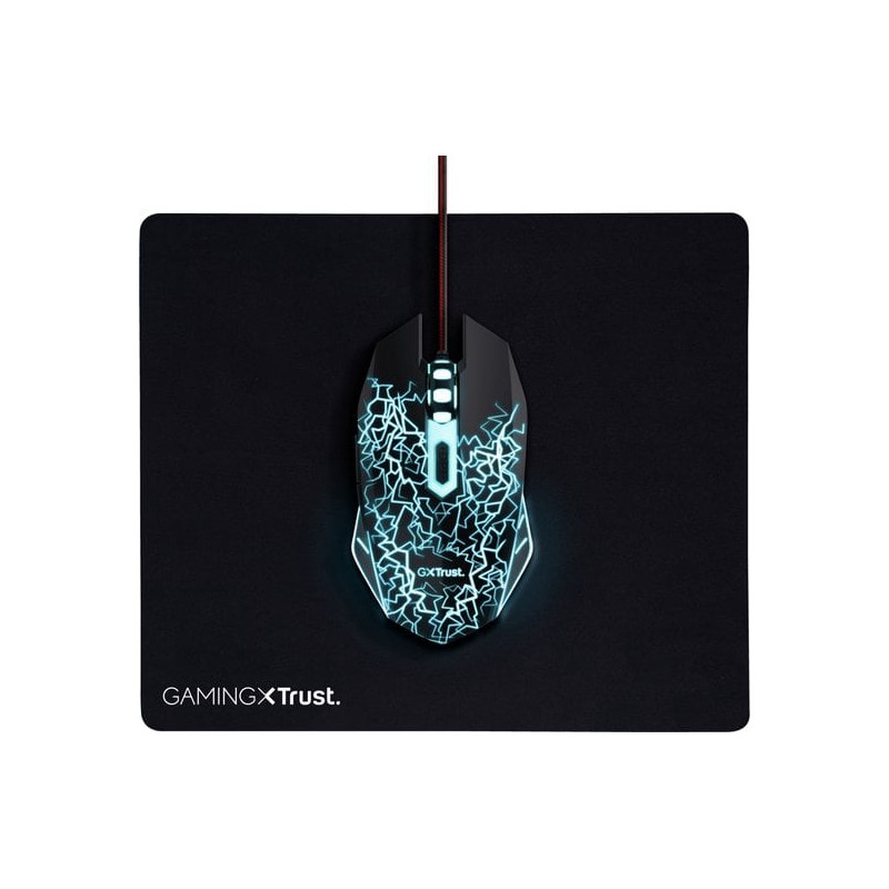 Mouse gaming trust 24752 ottico usb-a ambidestro 4000dpi con
