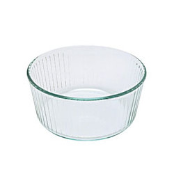 Pirofila in vetro pyrex souffle cm.21 [pyrex]