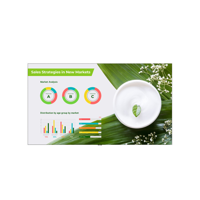 Monitor digital signage led aio 136'' lg lapa136 full hd