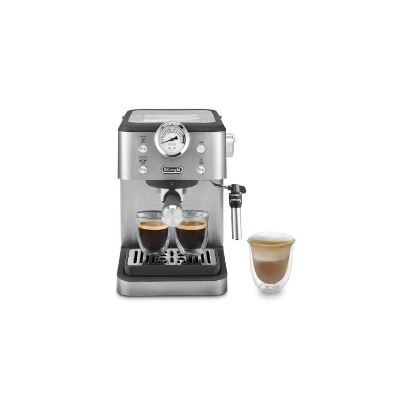 macchina da caffe' espresso delonghi em450 1.7l 1350w nero/acciaio