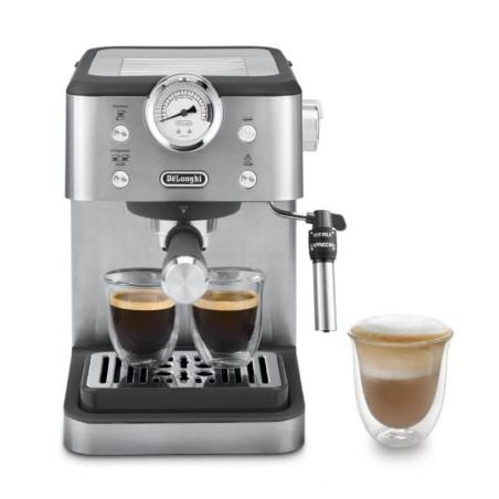 macchina da caffe' espresso delonghi em450 1.7l 1350w nero/acciaio