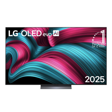 Tv oled 77'' lg evo ai c5 oled77c55la 4k ultra hd 3840x2160p/smart
