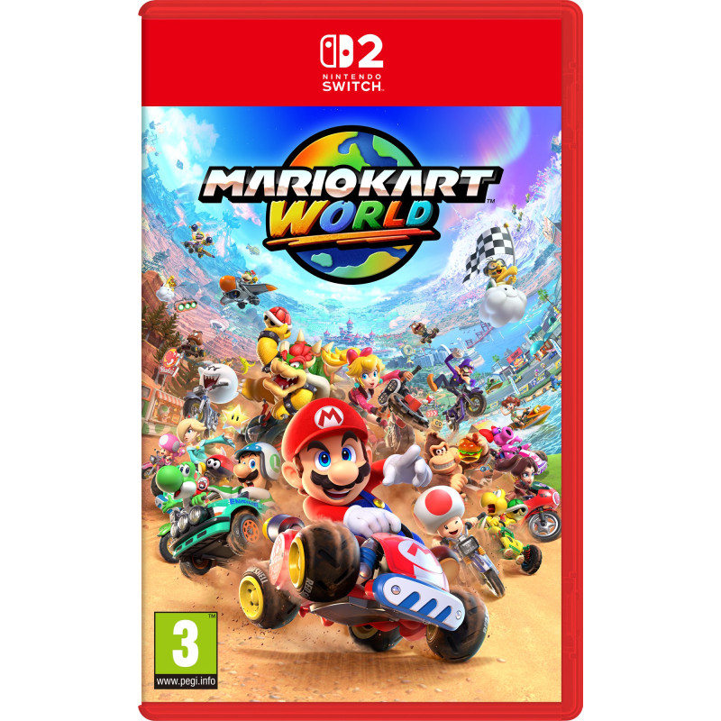 Videogioco nintendo 10016221 mario kart world per switch 2 multicolore