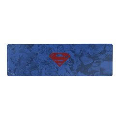 Mousepad trust superman xxl blu/grigio/rosso