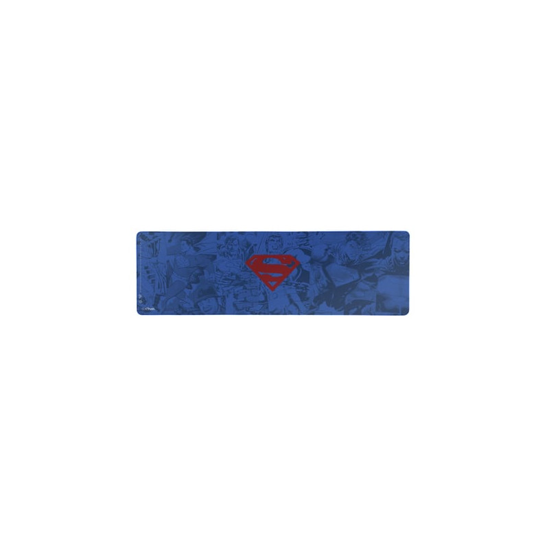 Mousepad trust superman xxl blu/grigio/rosso