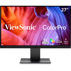 Monitor led 27'' viewsonic vp2788-5k 5k ultra hd 5120x2880p/5ms/nero
