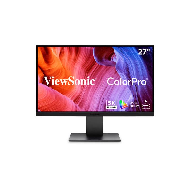 Monitor led 27'' viewsonic vp2788-5k 5k ultra hd 5120x2880p/5ms/nero