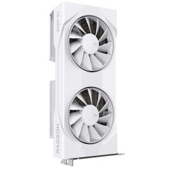 Scheda video xfx radeon rx 9060 xt swift oc dual ventola 8gb bianco