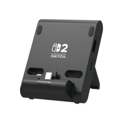 Supporto di ricarica hori dual usb playstand cablato per nintendo