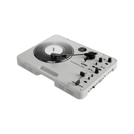 Giradischi portatile korg handytraxx play 33-45-78rpm rca/minijack