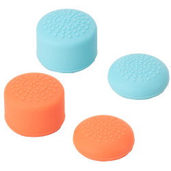 Grip gamepad qubick cos20003 switch 2 kit thumbstick blu/rosso