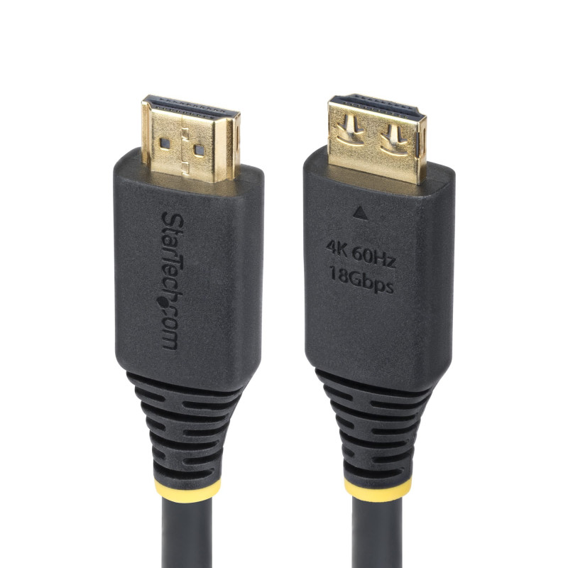 Cavo hdmi startech.com ad alta velocita' 1.8m connettori a scatto/4k60hz/hdr10
