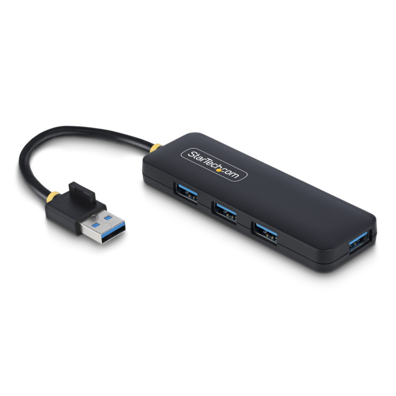 Hub usb startech 4 porte 5 gbps mini hub usb 3.0 multiporta [h5a4a-usb-hub]