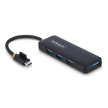 Hub usb-c startech 4 porte 5 gbps mini hub usb 3.0 multiporta