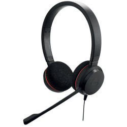 Cuffie jabra evolve 20 stereo ms usb c/a adattatore [4999-823-169]