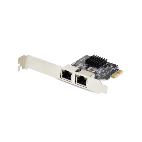 scheda di rete startech.com st1000spexd4t 2 porte pcie 1000mbps nero