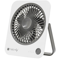 Ventilatore portatile techly ic-fan-dsk1wg da tavolo pieghevole