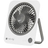 Ventilatore portatile techly ic-fan-dsk1wg da tavolo pieghevole