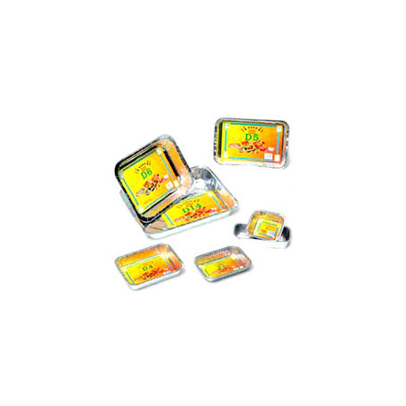 Vaschetta alluminio machx 8 porzioni 33x27 h.5,3 pz. 2 d06 [machx]