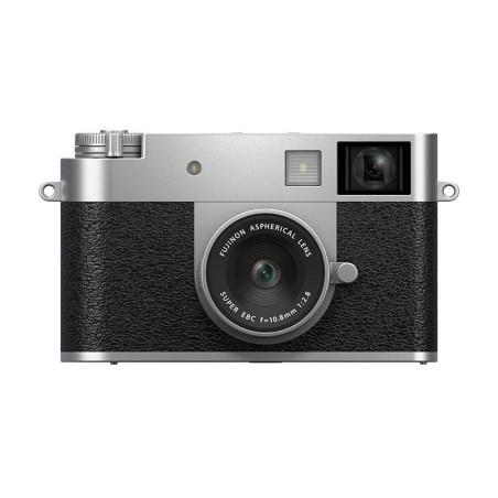 Fotocamera fujifilm 16940460 x half wifi/bluetooth 17.74mp argento