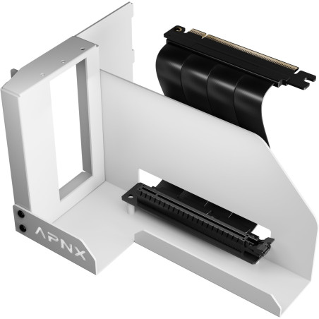 Kit supporto gpu apnx verticale bianco