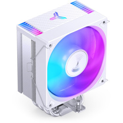 Dissipatore cpu a ventola jonsbo cr-1000max rgb 120mm bianco