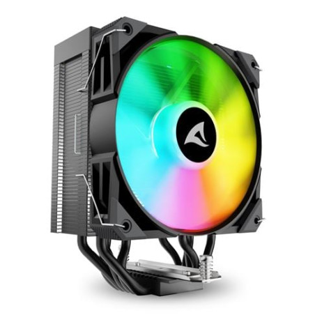 Dissipatore cpu a ventola sharkoon a50 rgb 120mm nero [4044951042029]